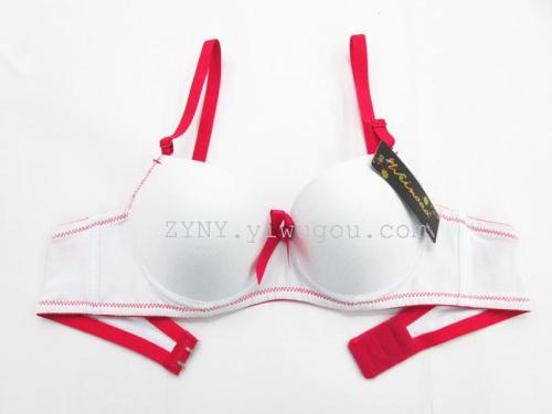 ZB13-1# New Order Cup A with Bowknot Fashion Bra Underwear