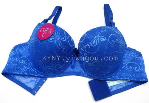 51151# factory direct d cup thin lace lace breast-gathering bra underwear