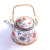 Jungong ceramics manufacturers supply alibaba taobao ceramics gift girder teapot glaze color cool teapot retro