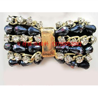 customized new women‘s shoes flower boutique shoe accessories bow-shaped shoe buckle shoe accessories