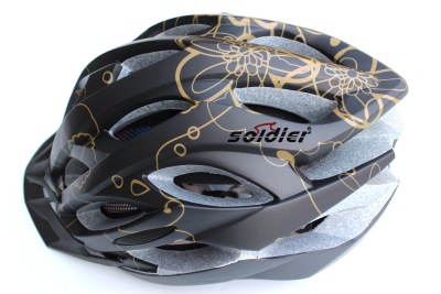 Bicycle helmet cycling helmet helmet helmet safety helmet interlock helmet // patterned helmet