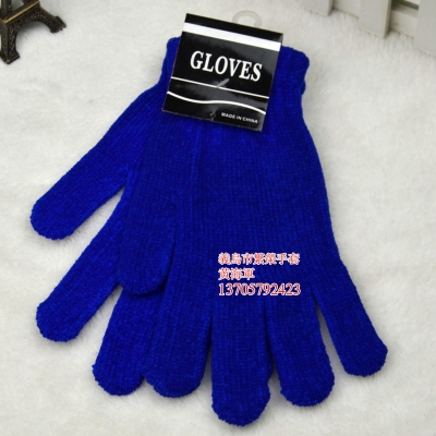 Shenil gloves monochrome Gloves Ladies Gloves