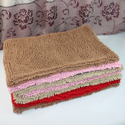 Mat ski Neil, skid-proof mat fashion household manufacturers customized chenille bath mat rug
