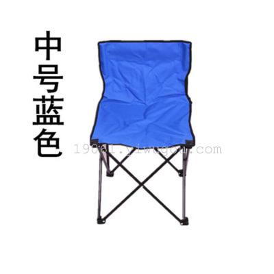 Folding portable outdoor single armchair Siamese Chairs Stools fishing Chair Beach Chair