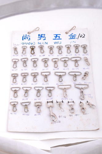 Alloy Hook Snap Hook Climbing Bag Buckle Pet Buckle Square Buckle Belt Buckle Clothing Accessories Hardware Accessories Button