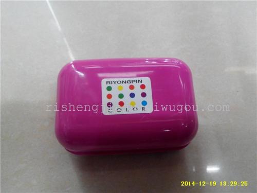 solid color soap box drain bath soap box soap tray rs-6126 sanitary ware factory wholesale