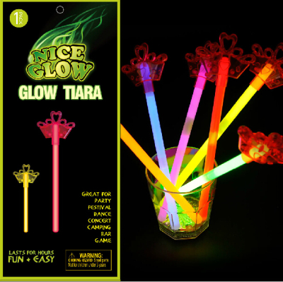 Fluorescent wand Styling Princess Crown Magic Wand Luminous stick Luminous stick Children's toys
