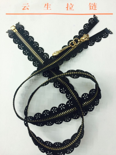 3# Nylon Zipper Lace Zipper Craft High Quality Diamond Zipper