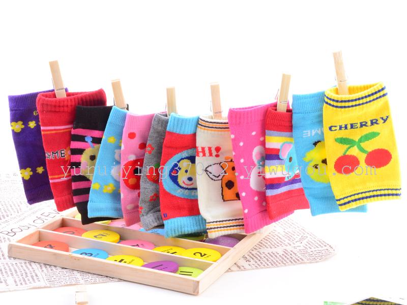 Baby socks knee pad children warm winter anti dirty wrist brace cuff elbow support