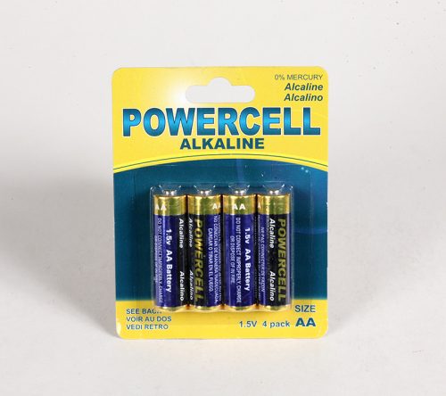powercell alkaline no. 5 battery