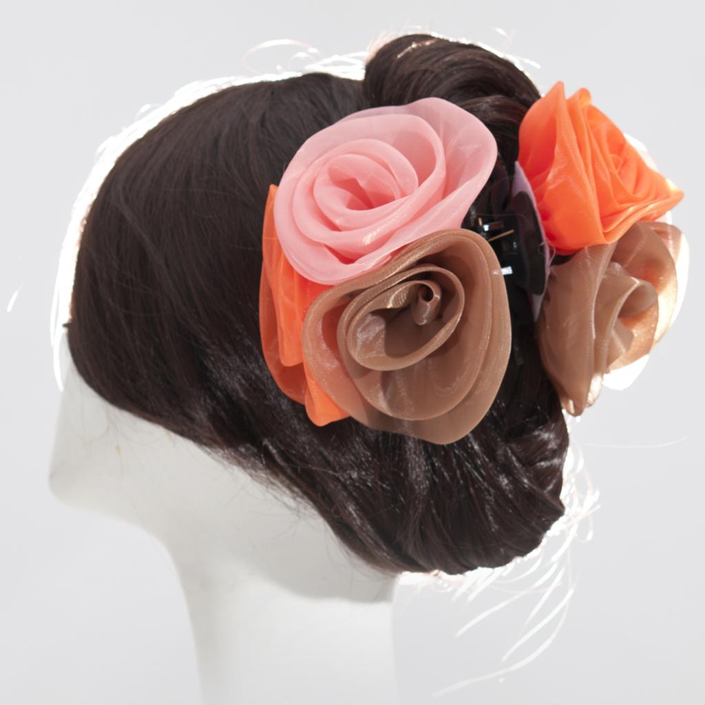 flower hair clamp