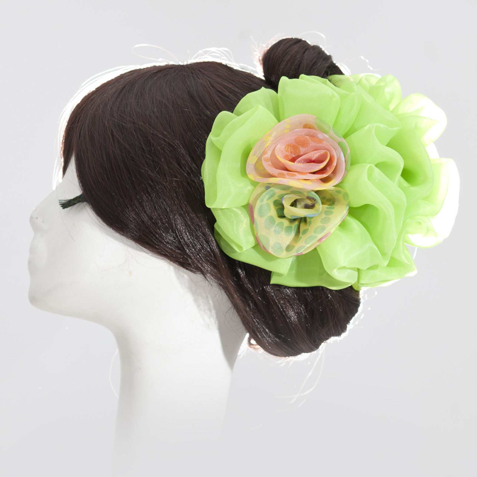 flower hair clamp