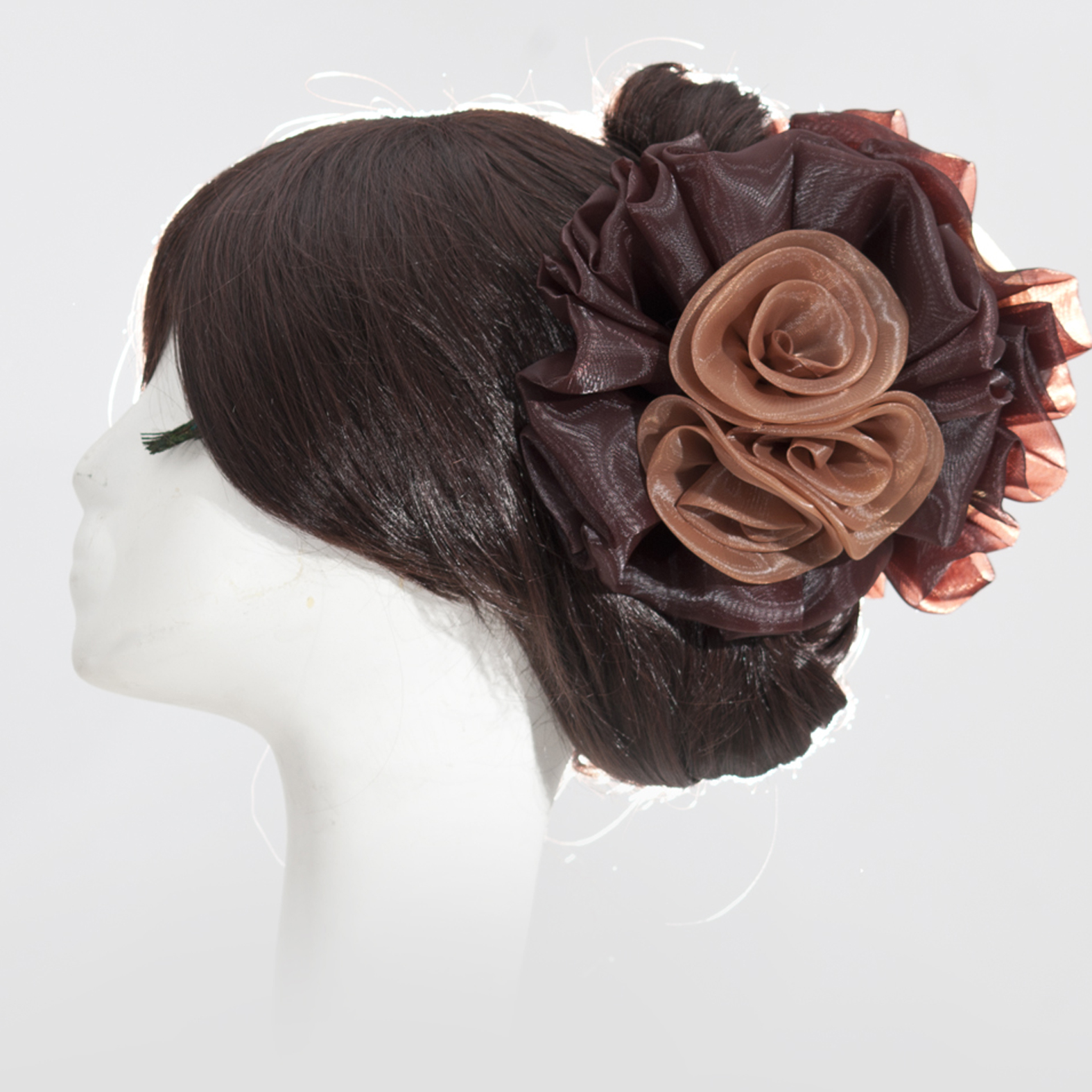 flower hair clamp