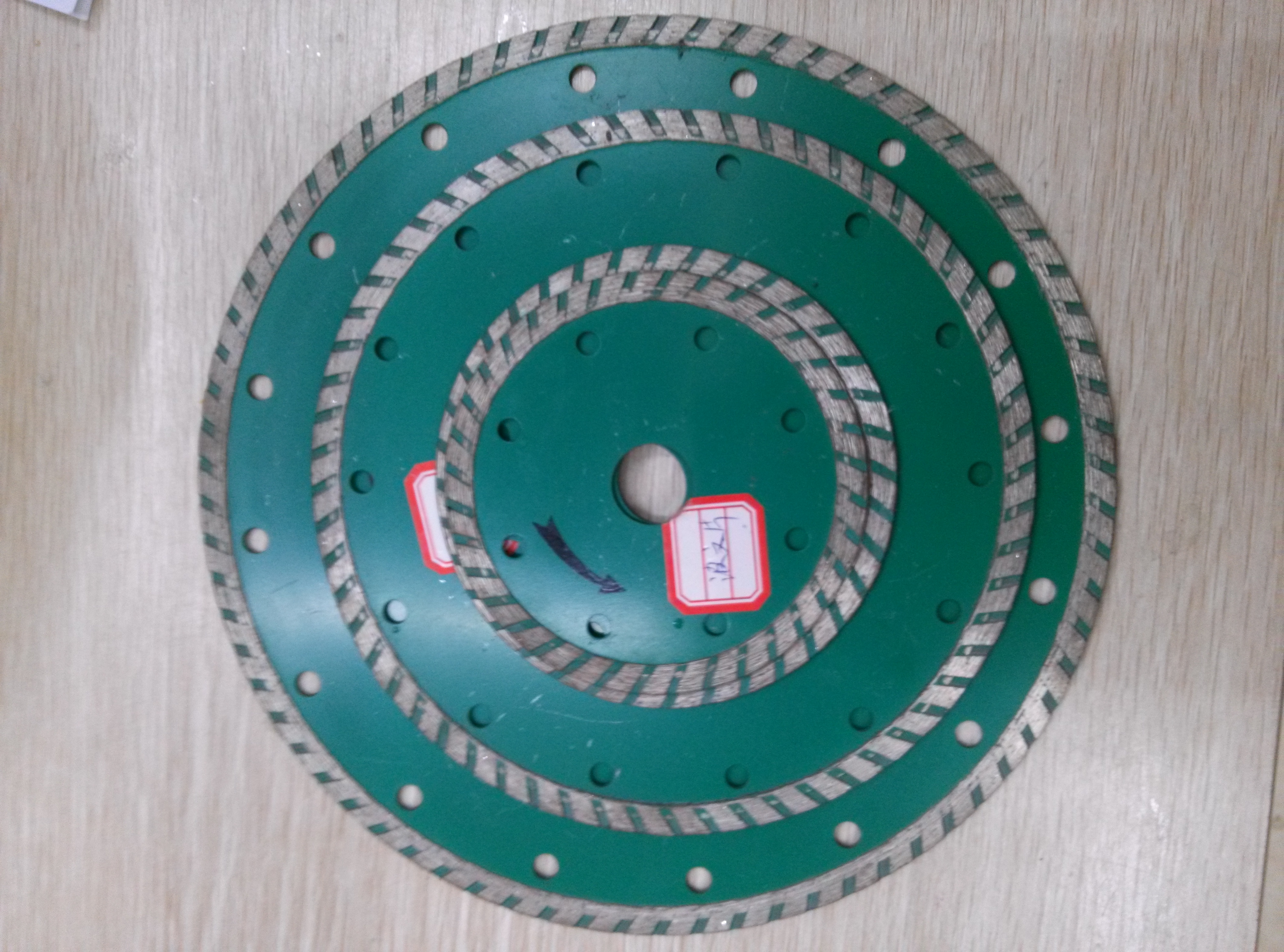 Diamond saw blades Corrugated sheets