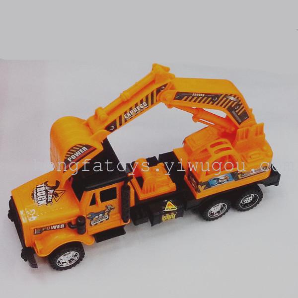 green excavator toy