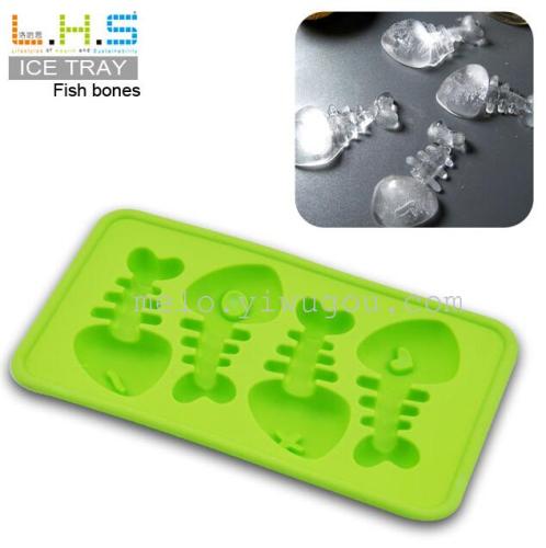 Fishbone Ice Tray -- Creative Ice Tray