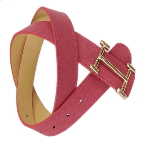 i-shaped buckle smooth belt women‘s trend belt korean fashion