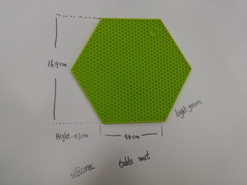 silicone insulation mat mesh bowl mat silicone honeycomb placemat