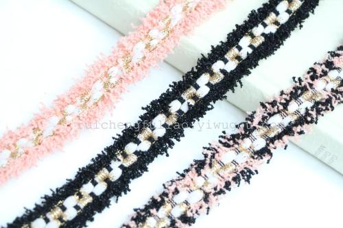 spot factory direct sales 2.5 korean chanel style ribbon lace headband bow jewelry accessories diy