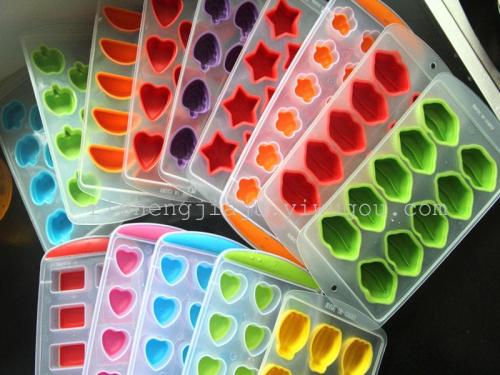 Strawberry Shape Silicone Ice Mold Party Ice Cube Ice Cube Factory Wholesale direct Sales RS-7148