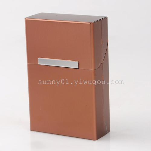 Spot Aluminum Metal Cigarette Case Cigarette Boxes 20 PCs Cigarette Case Printable Logo