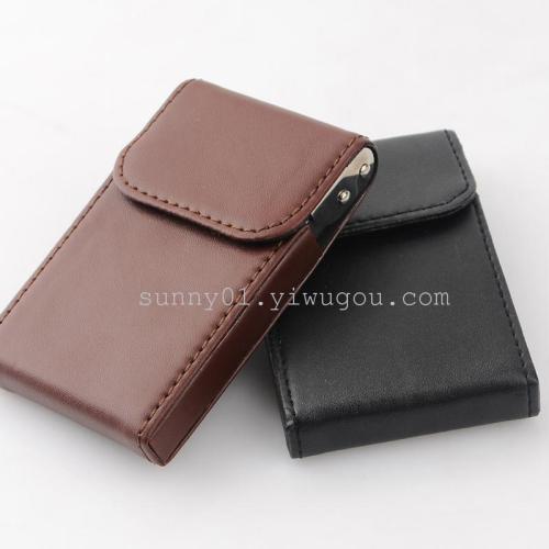 high-quality pu leather high-grade business card case business card case