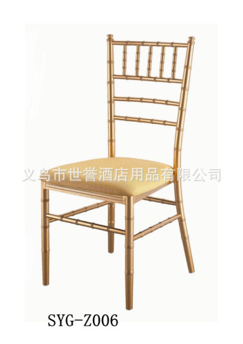 yiwu factory direct metal bamboo chair outdoor chair