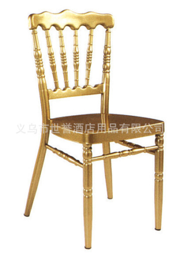 Factory Direct Sales Metal Chivari Chair Foreign Trade Export Napoleon Chairs Castle Chair