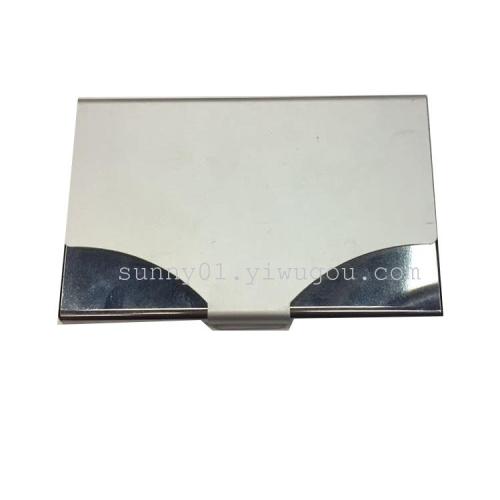 Available in Stock Aluminum Alloy Metal Cardcase Logo Can Be Printed