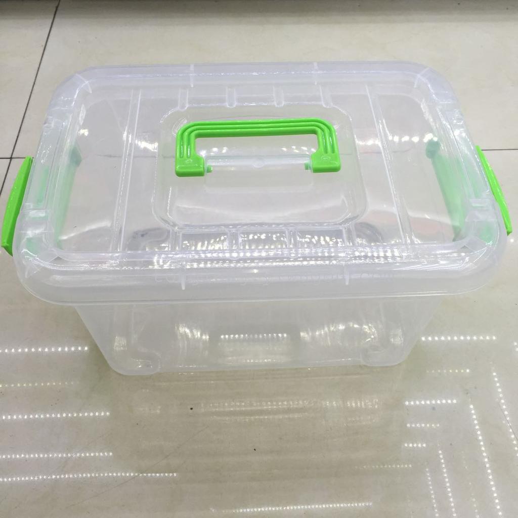 square plastic storage bins