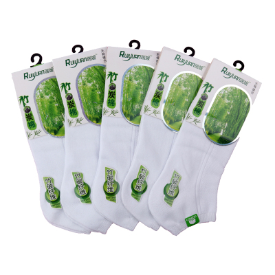Ruiyuan spring and summer style men ship socks cotton time! Absorption deodorant OPP bag of 623