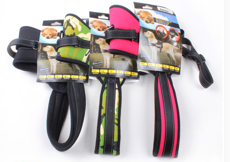 Large medium dog brought the thoracodorsal sà mó jīn máo hā Shì qí thoracodorsal vest without a big