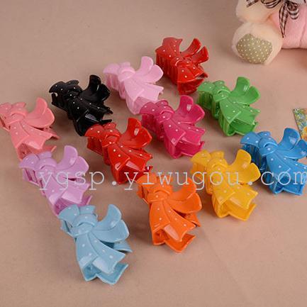 aishang sunshine korean candy color bath clip point hair grip 8cm grab tape point solid color grab tape point grab
