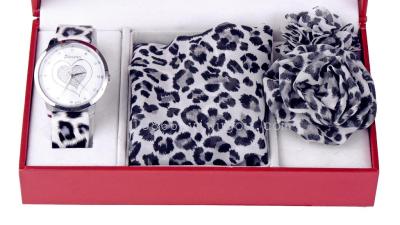 JESOU women's high-end gift sets watch scarves can do business promotion