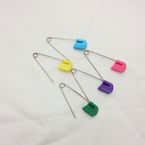 safety pin cartoon color stainless steel pin surface baotou pin