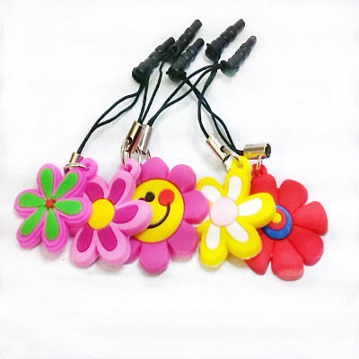 PVC dust control for factory soft pendant jewelry accessory handset