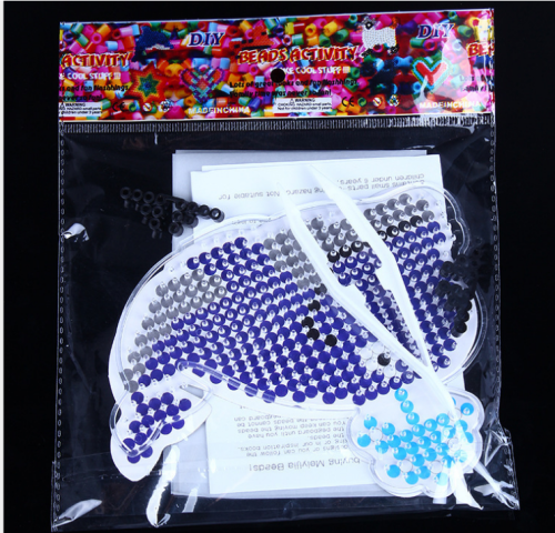 popular diy children‘s educational handmade puzzle template fun cute pattern matching beanie set