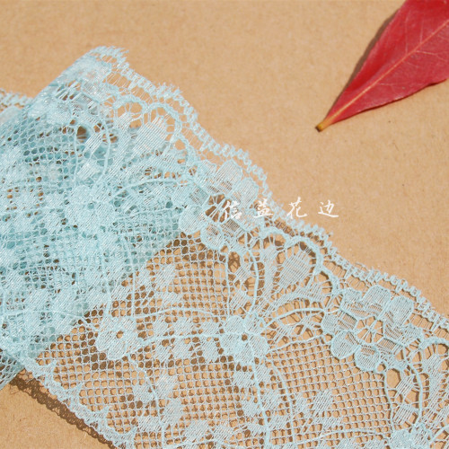 6.8cm Blue-Green Lace Clothing/Hat/Apron Accessories