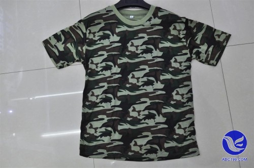 Medium and High-End Camouflage Shirt， camouflage T-shirt， Vest， Wide Shoulder Sleeveless， Military Training Camouflage， foreign Trade Camouflage