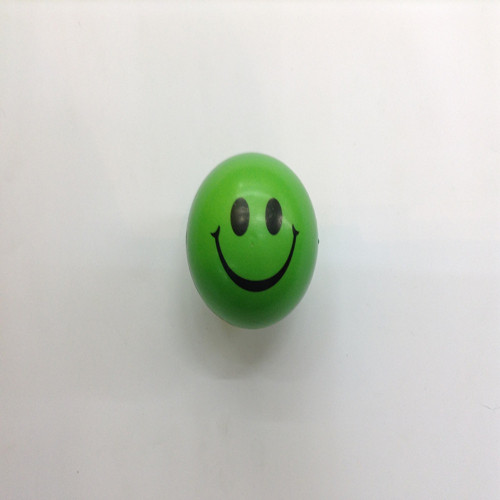 pu all kinds of expressions smiling face full printing ball vent toy pu foam ball/elastic ball/wholesale
