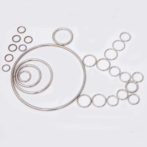 Ring Wire Ring Coil Luggage Accessories Egg round Key Ring Double Ring Clothing Accessories Hardware Accessories Single Ring 
