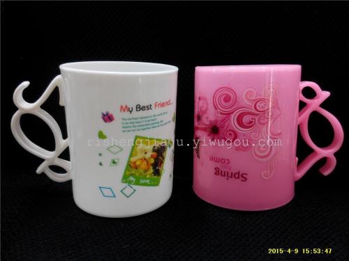 cartoon cup printing mouthwash cup drinking cup cup water cup exclusive rs-2805
