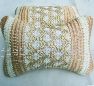 Supply Silk Pillow Woven Neck Pillow On The Pillow On The Pillow