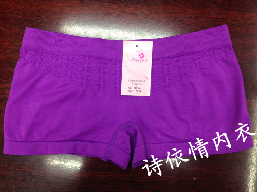 Women‘s Underwear Seamless Boxers Safety Pants Leggings in Stock 