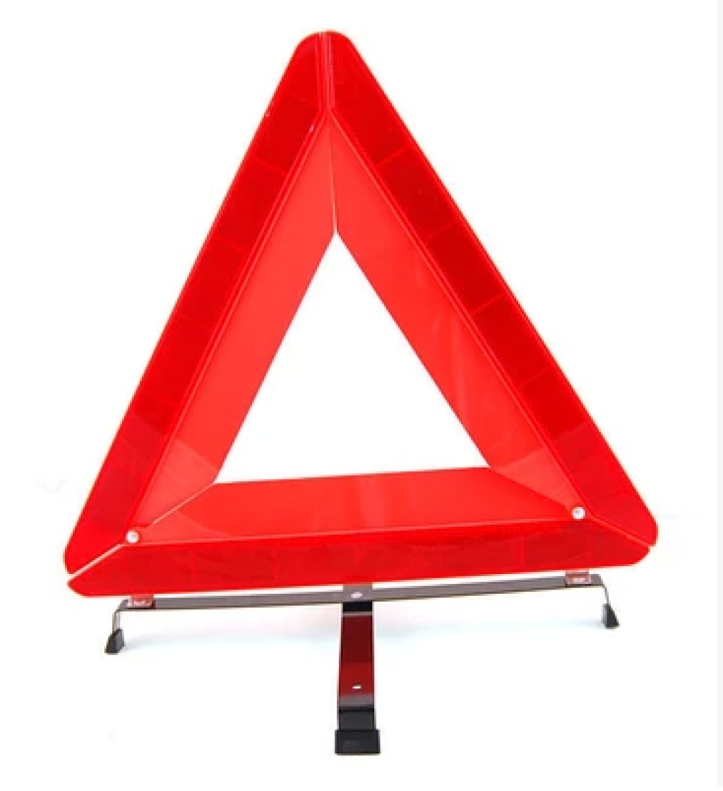 应急必备 反光材料 三角停车警示牌 三角牌 警示架标识牌