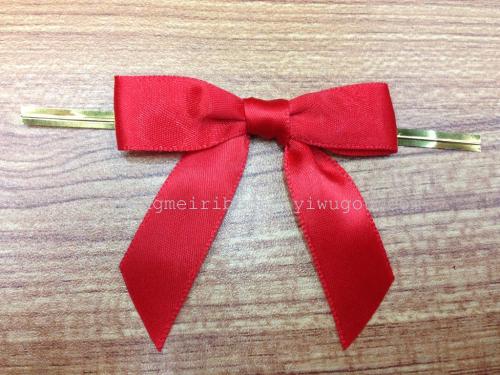 manufacturers professionally customize ribbon bows， tie silk bow，
