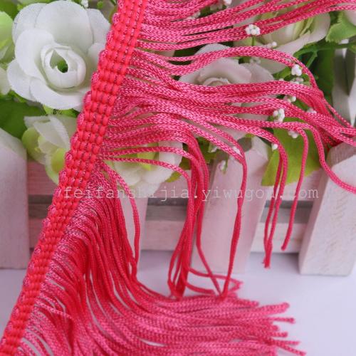 Tassel Lace Factory Direct Sales in Stock Scarf Clothing Accessories Ribbon Polyester Lace