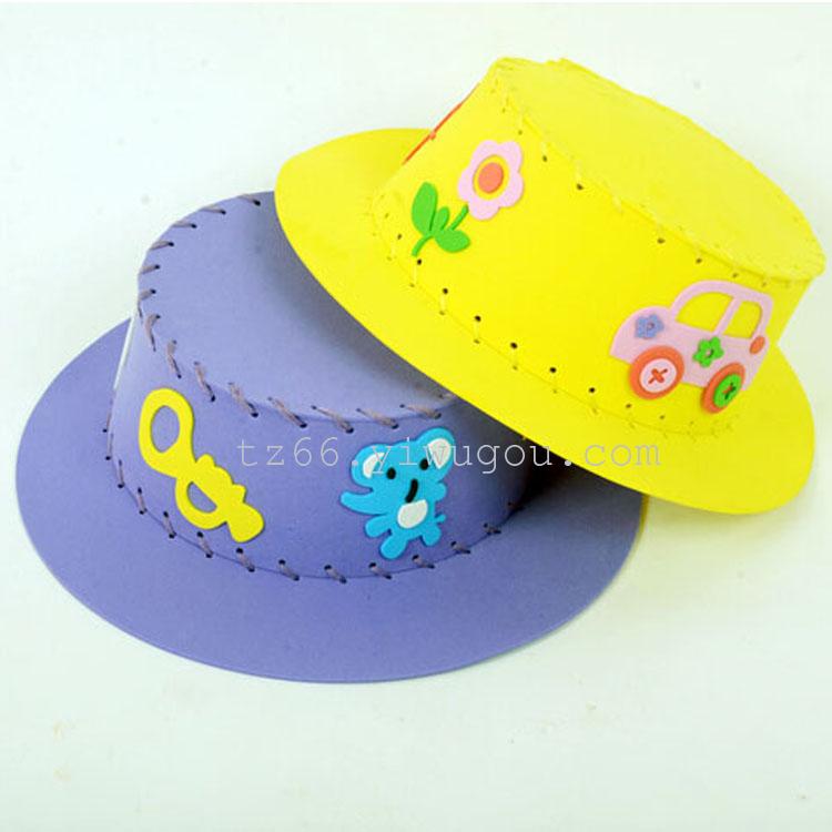 New Eva puzzle handmade stickers DIY handmade shade Hat puzz...