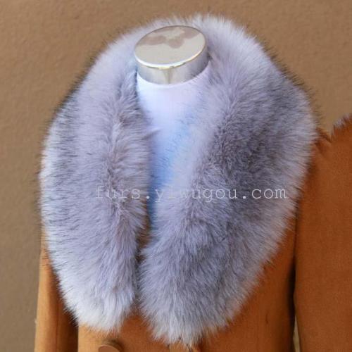 fox fur green fruit collar raccoon fur green fruit collar wool tops fur collar fur collar