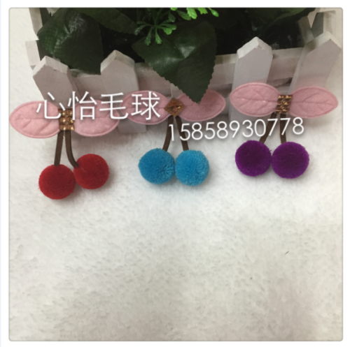 polyester cashmere ball leaf ball hair ball factory direct sales quality assurance